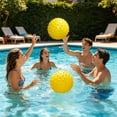 thumbnail image 5 of Yhmxh Inflatable Spiky Sensory Ball Beach Balls Bounce Ball, Soft Rubber Pool Balls, Blow up Balloon Toys Swimming Pool Disco Ball for Summer Pool Party, Beach, Photo Props & Water Games, 5 of 6