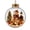 A002- Animal Christmas Snow Globe B, variant on Light Up Christmas Snow Globe with Rustic Christmas Decor Design, Illuminated Christmas Decorations for Home with Festive Polar Bear Scene, Perfect Christmas Gift and Christmas