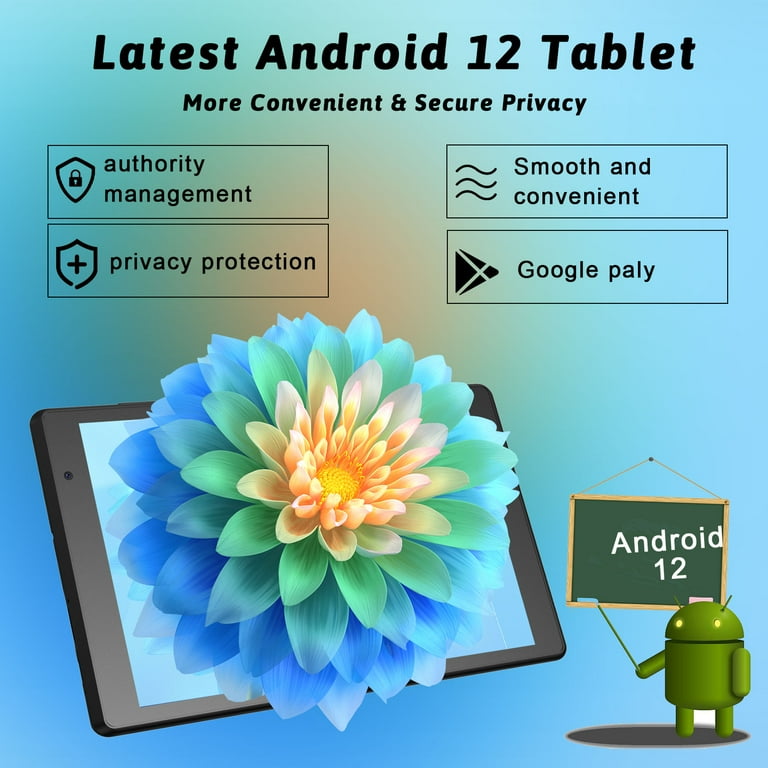 Tablet 8 inch Android 12 Tablets, 4GB RAM 32GB ROM 512GB Expand, Quad-Core Processor Tablet PC, 1280*800 HD IPS Touch Screen, WiFi6, Bluetooth, Tablet 8 inch Android 12 Tablets, 4GB RAM 32GB ROM 512GB Expand, Quad-Core Processor Tablet PC, 1280*800 HD IPS Touch Screen, WiFi6, Bluetooth,