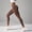 A1 Bronze, variant on 3D Cellulite Leggings for Women Butt Lift Booty Workout Tights No Curling Lift Pants Skin-Friendly Resistance Band Scrunch Butt Lifting Leggings Tummy Shaping Pants Push Up Yoga Pants Bronze L