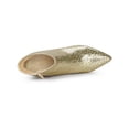 thumbnail image 4 of BLISSFUL STEP Women's Glitter Pointed Toe Stiletto Heels Ankle Boot Gold 6, 4 of 7