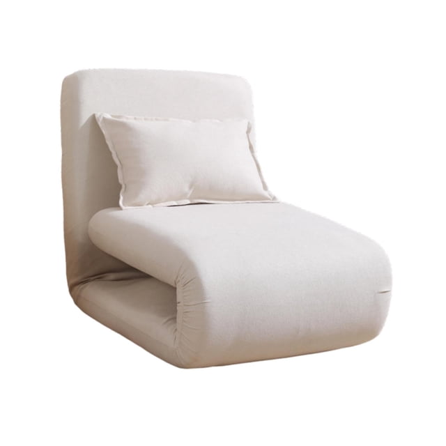 Sofá cama plegable,Sofá cama plegable,sillón individual,cómodo,Sofá cama portátil con almohada para el suelo,Silla Reclinable Convertible Respaldo Ajustable,Sofá
