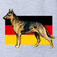 thumbnail image 2 of CafePress - Alsatian German Shepherd - Cute Infant Baby Football Bodysuit, 2 of 3