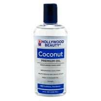Hollywood Beauty Coconut Premium Oil 8oz (Pack of 3)