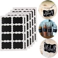 thumbnail image 4 of Label sticker 24pcs Labels Stickers Kitchen Waterproof Bottles Jam Jar Label Stickers Organizer Chalkboard Wall Sticker Black Tags Exquisite and practical workmanship, 4 of 4