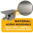 thumbnail image 3 of Molino Embutidor De Carne Rhino MOLEM-22M2 Motor 2 Hp, 3 of 6