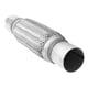 thumbnail image 4 of Tubo de escape de acero inoxidable para soldar de 51 x 300 mm, tubo de salida de aire trenzado universal, 4 of 15