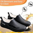 thumbnail image 6 of Men's Waterproof Chef Shoes, Non-Slip Safety Work Shoes for Kitchen Catering, Oil Resistant Anti-Fatigue Professional Footwear for Restaurant Hospitality, 6 of 7