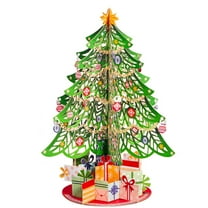 Christmas Tree Pop Up Greeting Card with Keepsake Gift