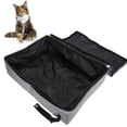 thumbnail image 3 of Inodoro plegable para gatos, arena para gatos plegable impermeable Inodoro para gatos al aire libre Inodoro portátil para gatos Resultados impresionantes, 3 of 8