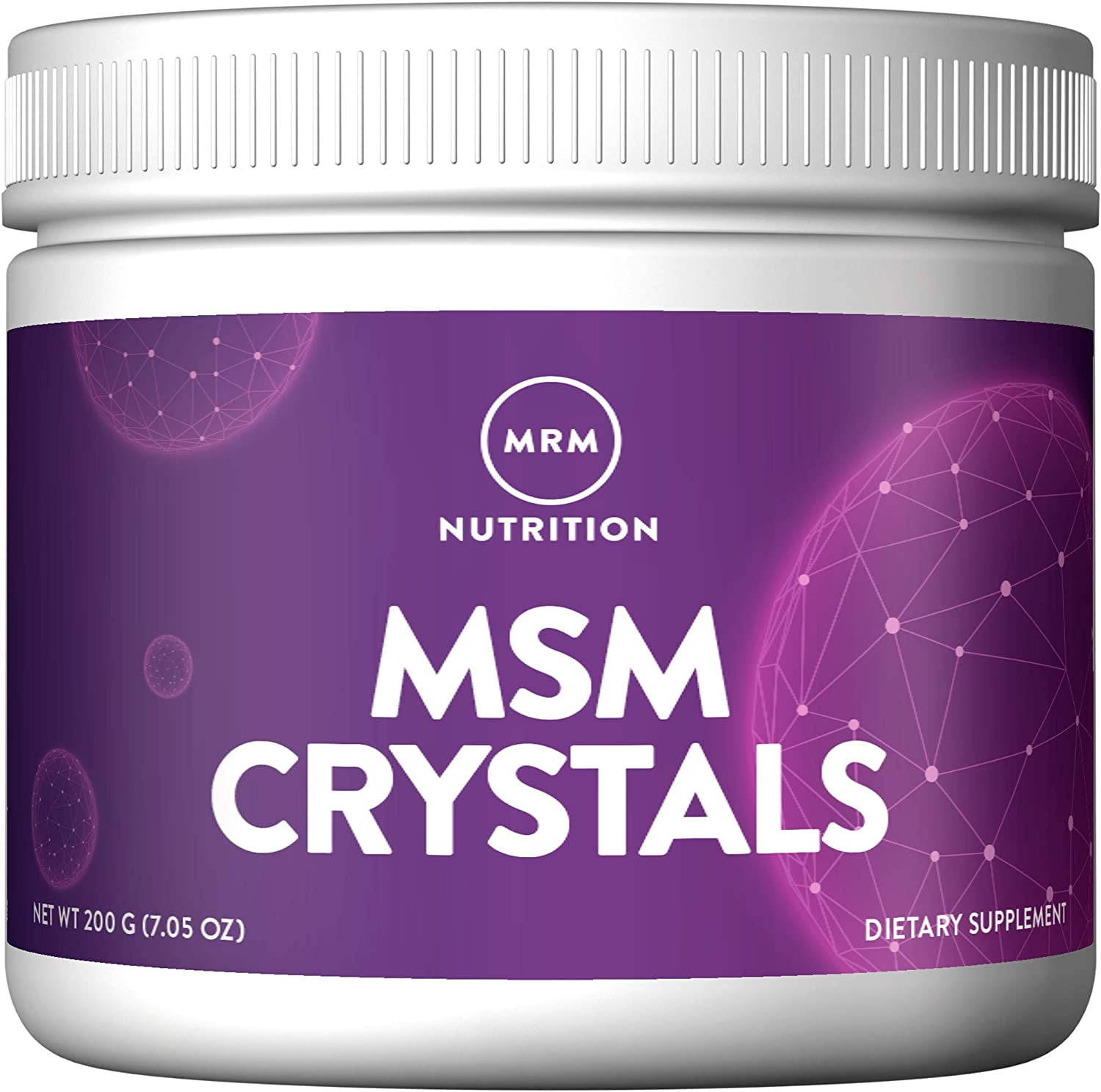 MRM Nutrition Msm Crystals 1,000 mg 7.05 oz Crystals