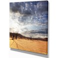 thumbnail image 2 of Namib Desert under Cloudy Sky - Oversized Landscape Canvas Art, 2 of 3