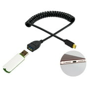 AOOOWER USB A to Type C OTG Data Cable Rapid Charging Cord Line for External Hard Disk