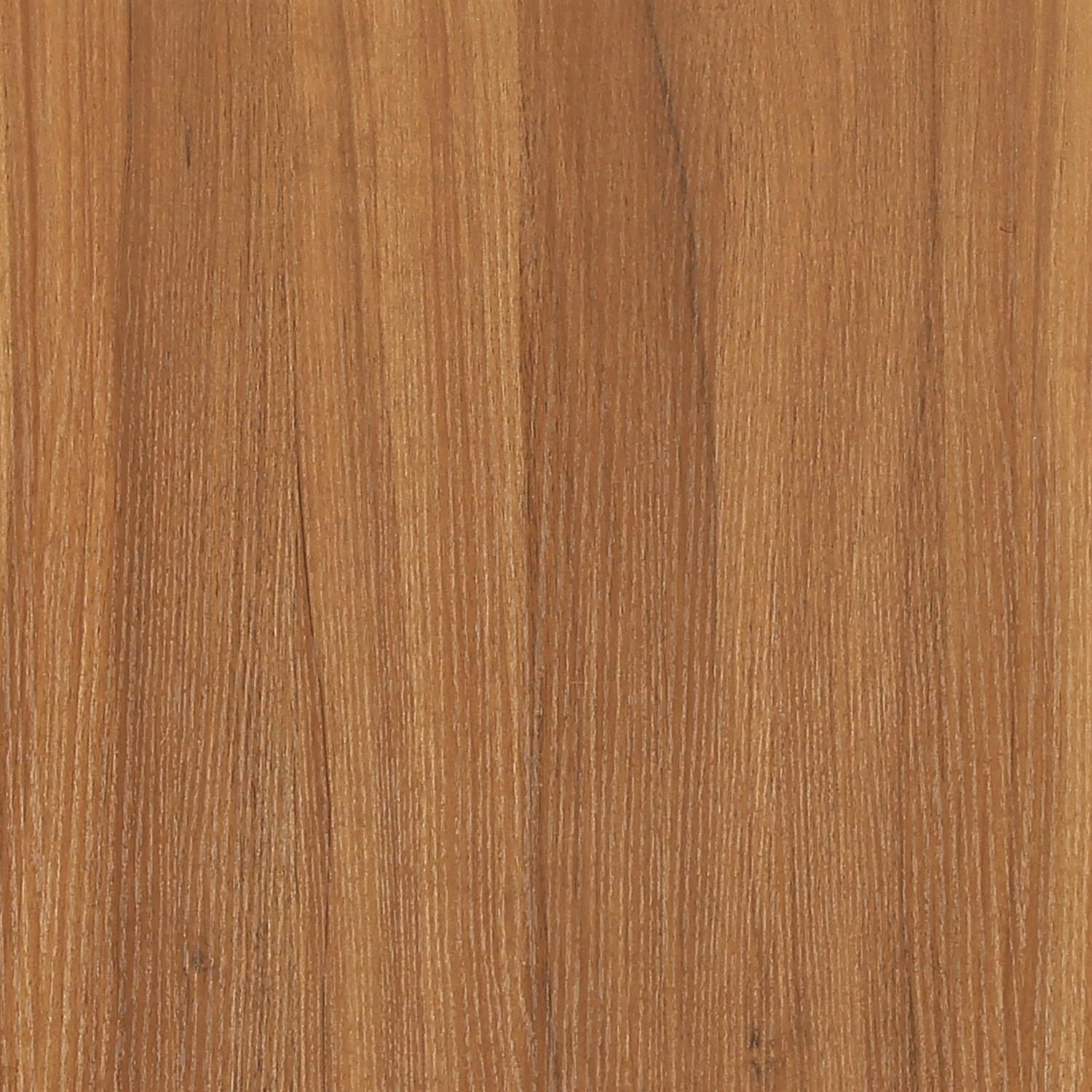 Demi Bonn 47" Round Wooden Dining Table with Textured Base for Living Room, Sturdy Construction, Durable Material, Brown