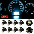 thumbnail image 3 of ZHIMAO 10pcs Ice Blue Neo Wedge T4.2 1SMD LED 12-14V DC Car Cluster Instrument Dash Dashboard Gauge Climate Light Bulbs Car Accessories, 3 of 9