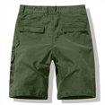 thumbnail image 4 of YYDGH Shorts for Mens Summer Casual Cargo Shorts Lightweight Outdoor Work Shorts Pants with Zipper Pocket Army Green L, 4 of 4