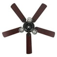 thumbnail image 5 of JONATHAN Y Lucas 52" 3-Light Rustic Industrial Iron/Wood/Seeded Glass Mobile-App/Remote-Controlled LED Ceiling Fan, Black/Clear, 5 of 13