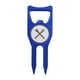thumbnail image 2 of Tenedor de Golf, herramienta Divot de Golf, ejercicio, accesorio de Golf desmontable, ayudas de Golf multiherramienta azul, 2 of 8