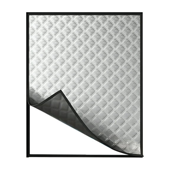 AUQ Thermal Window Cover for Winter,Window Insulation,Oxford Cloth Cotton Layer Window Covers for Winter to Keep Heat,Window Insulation for Winter