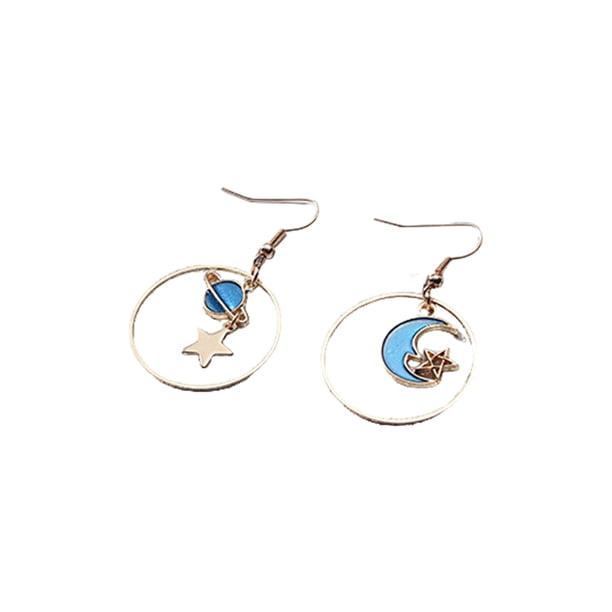 Jumpingount 1 par de aretes de mujer con diseño largo, joyería práctica para niñas, pendientes de tuerca PinkA Ropa, zapatos y accesorios Miscelánea Tipo B Jumpingount AP009007-02B