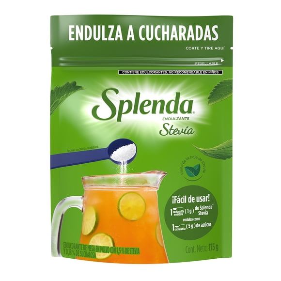 Edulcorante en polvo Splenda Stevia 175 g