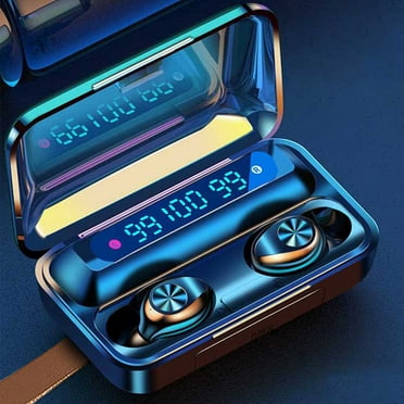 Headphones MIni Digital Display -Control Wireless Bluetooth 5.1 HiFi -Headphones Earphones Earbuds IPX6 Wireless Headphones