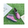 thumbnail image 4 of Ferndule Womens Waterproof Round Top Rain Boots Casual Comfortable Ankle Bootie Garden Shoe Outdoor Stylish Slip On, 4 of 4