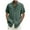 Green, variant on Aofany Hawaiian Shirt For Men Male Summer Cotton Linen Solid Casual Mens Short Sleeve Button Down Shirts