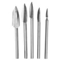 thumbnail image 1 of 5PCS/Set Wood Engraving Tool Milling Cutter Root Carving Tools for DIY Woodworking, 1 of 13