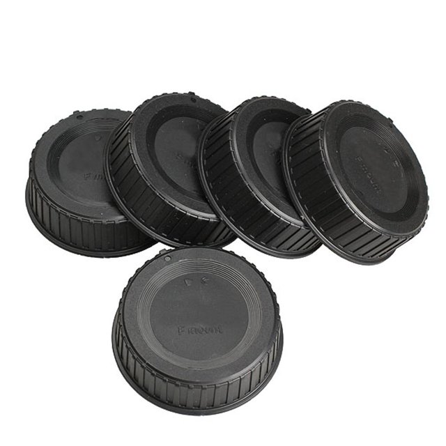 Tapa de lente trasera de 5 piezas para todas las lentes Nikon AF AF-S DSLR SLR Camera LF-4