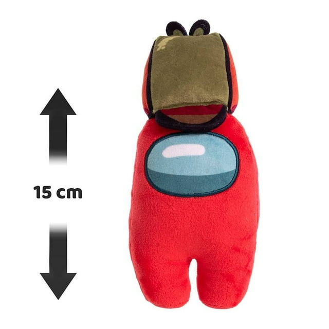 Peluche Among Us Rojo