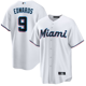 thumbnail image 1 of Camiseta de béisbol clásica de local de Xavier Edwards de los Miami Marlins, blanca, con número de estrella bordado-XXL, 1 of 2