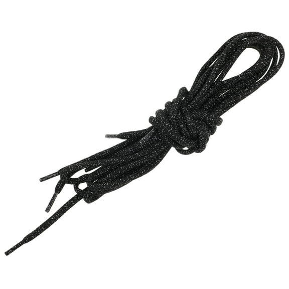 LABSERRON Round Shoe Laces 2Pair Reflective Shoelace For Enhanced Visibility 120Cm