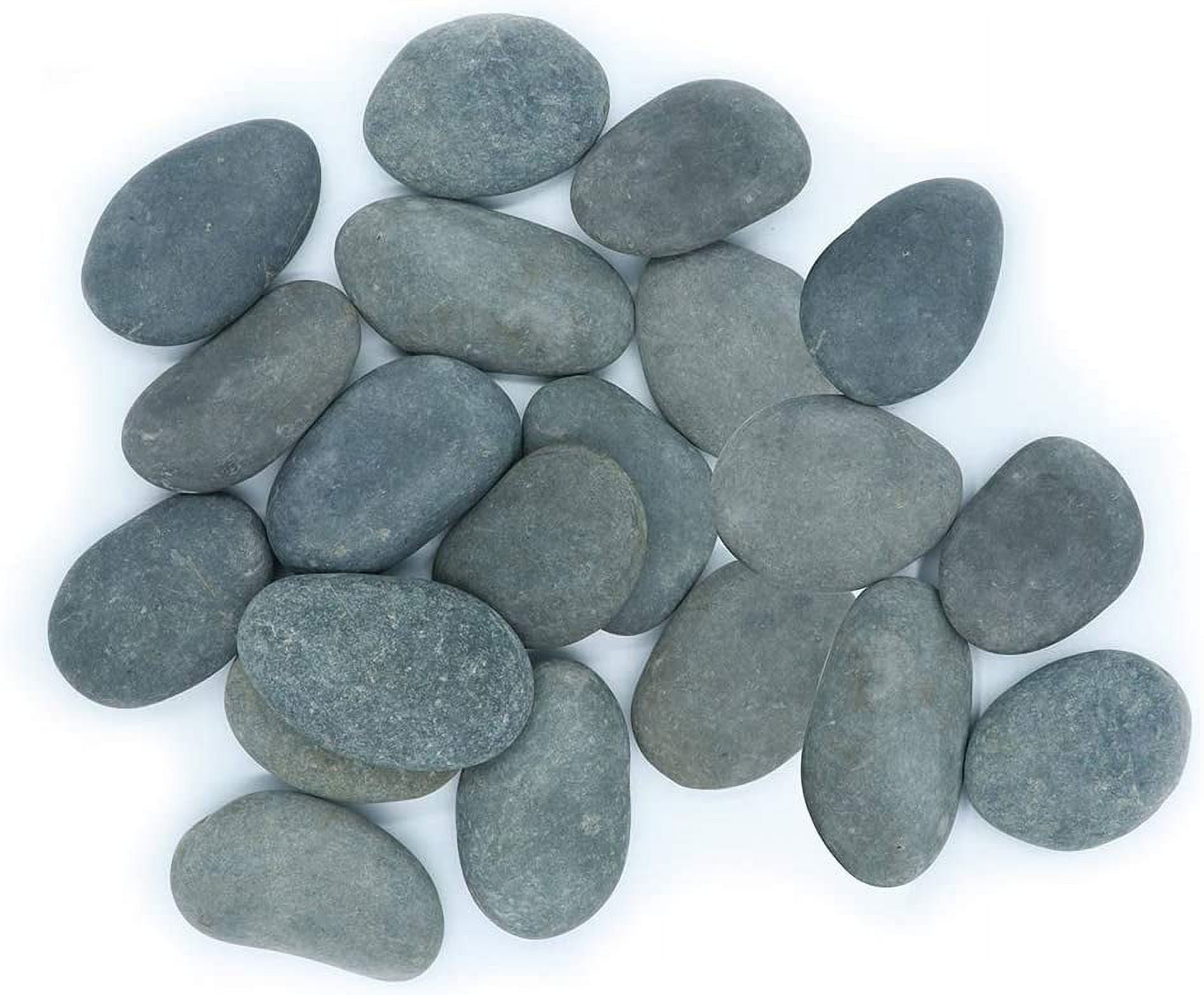 BigOtters River Rocks for Painting, 20pcs Painting Rocks Smooth Unpolished Stones Range from About 2 to 3 Inches Gift for Kid