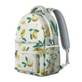 thumbnail image 2 of Fresh Lemon Students Backpack Cute Yellow Fruit School Bag with Floral I Love Lemons Pattern, Lightweight and Adjustable Strap, 2 of 6