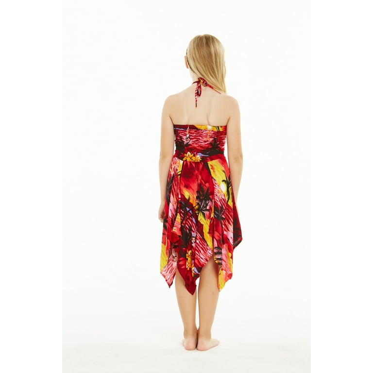 Hawaiian store luau dress