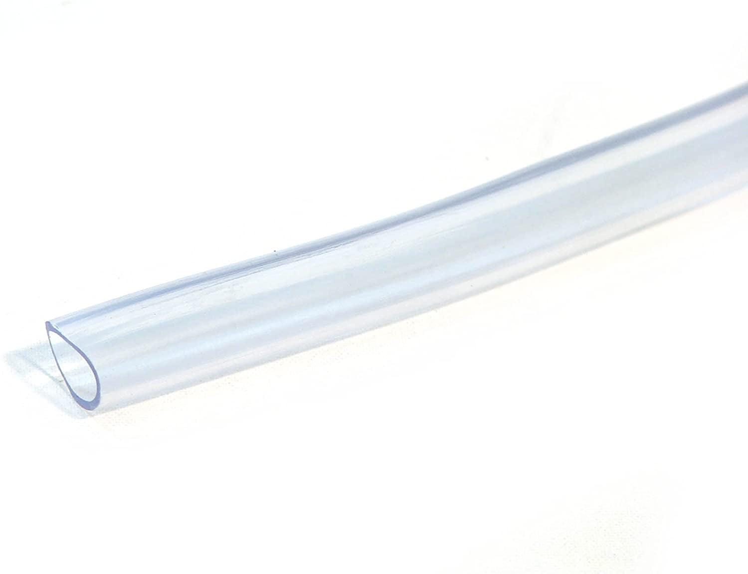 PVC Clear Plastic Tube Pipe 12mm Internal Diameter 15mm External Diameter Hose 