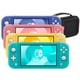 thumbnail image 1 of Nintendo Switch Lite Game Console with Retrofam Carry Case International Version, Random Color (Refurbished), 1 of 5