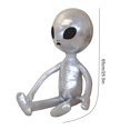 thumbnail image 5 of Cute Trend Cool Pu Alien Ugly Doll Peluche de juguete Funny Doll Rag Doll Pillow Gift-65 / 85cm JFHHH pequeña, 5 of 5