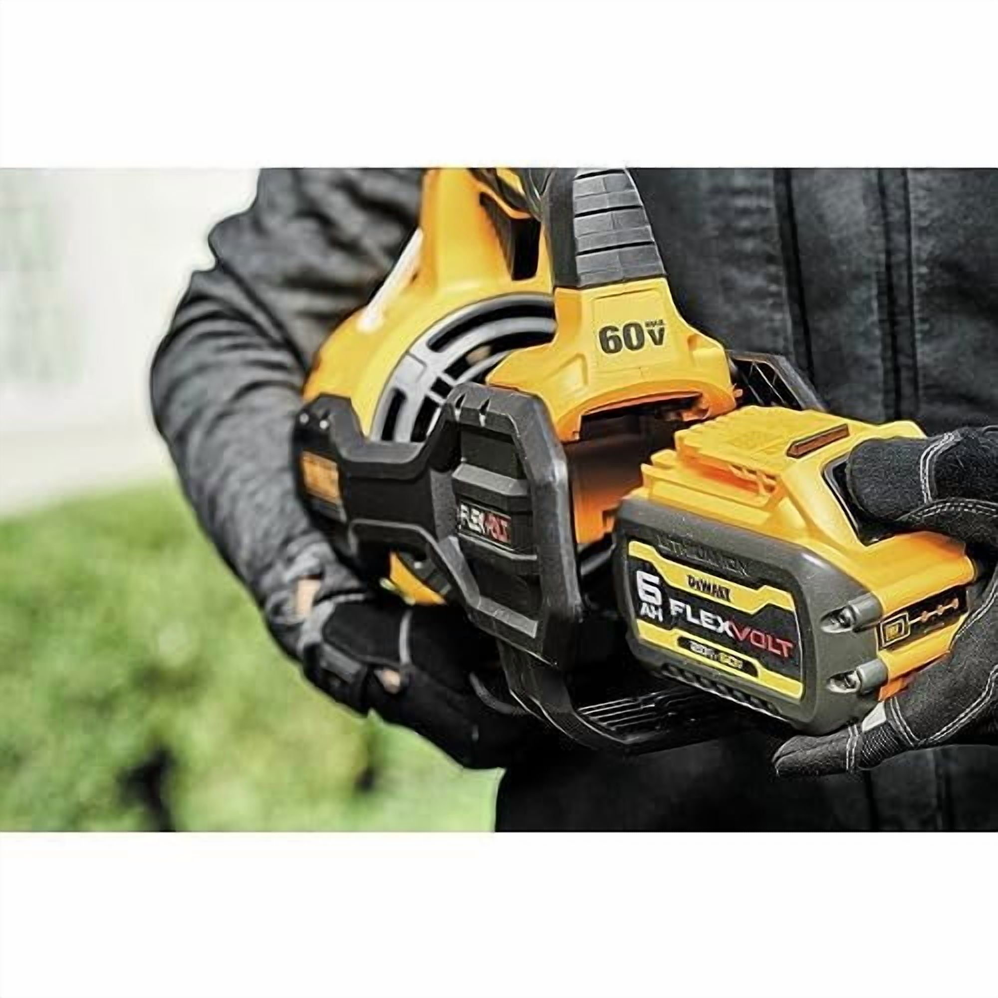 DEWALT 60V MAX FLEXVOLT Leaf Blower, Cordless, Handheld, 125-MPH, 600-CFM, Tool Only DCBL772B
