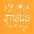 thumbnail image 6 of Wild Bobby, I'm Only Talking to Jesus Today Inspirational/Christian Men Graphic Tee, Gold, 5X-Large, 6 of 6