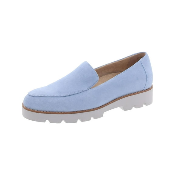 Vionic Womens Kensley Laceless Suede Loafers