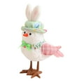 thumbnail image 2 of SDJMa Light Up Easter Bird Decorations, Cute Lighted Standing Easter Bunny Bird Plush Doll Table Centerpiece for Spring Easter Holiday Party Farmhouse Home Tiered Tray Decor, 2 of 9