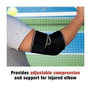 ACE Brand Neoprene Elbow Support, Adjustable Brace, One Size