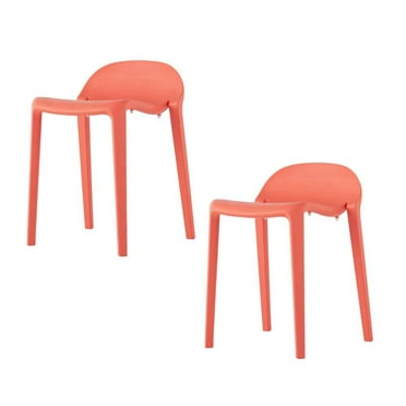 Lagoon Joyous Resin Stackable Short Stool Set of 2