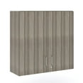 thumbnail image 5 of Tot Mate 4-Compartment Kids Furniture Composite Wood 36.5" Wall Cabinet in Gray, 5 of 8
