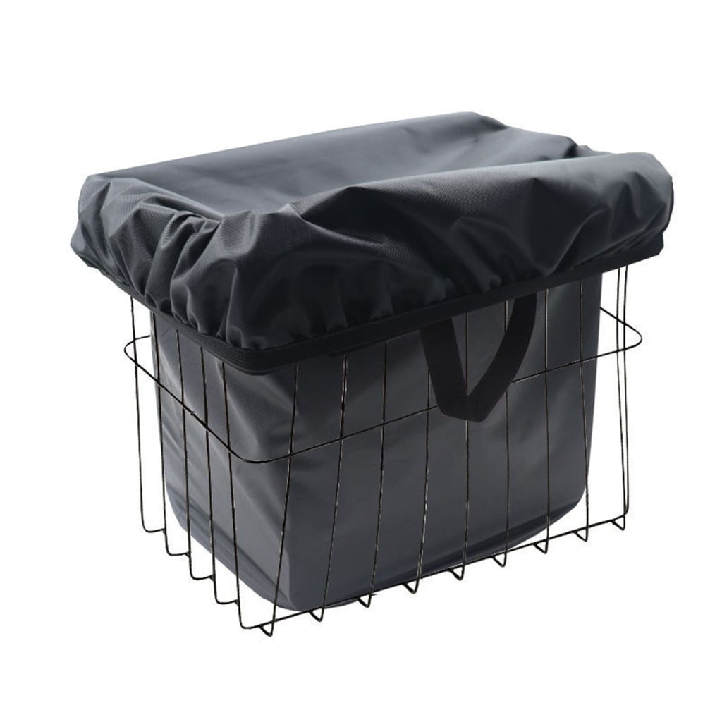 Thickened Oxford Cloth Cycling Basket Protector Design Bike Basket Liner Cover for Front Rear Baskets Use