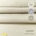 thumbnail image 6 of Yellow Blinds Cordless Blackout Roman Shade, Del Mar Moon Shell - 23"W X 64"H, 6 of 9