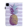 thumbnail image 6 of Dteck Case for iPad Pro 11 inch 2024,Magntic Leather Smart Pattern Case Card Pocket Wallet Shockproof Rubber Kickstand Cover for iPad Pro 11" 2024,Gold Pineapple, 6 of 7