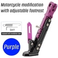 thumbnail image 1 of PEONAVET Adjustable Kickstand Motorcycle Modified Footrest Bracket Adjustable Kickstand for Motorcycle, 1 of 5